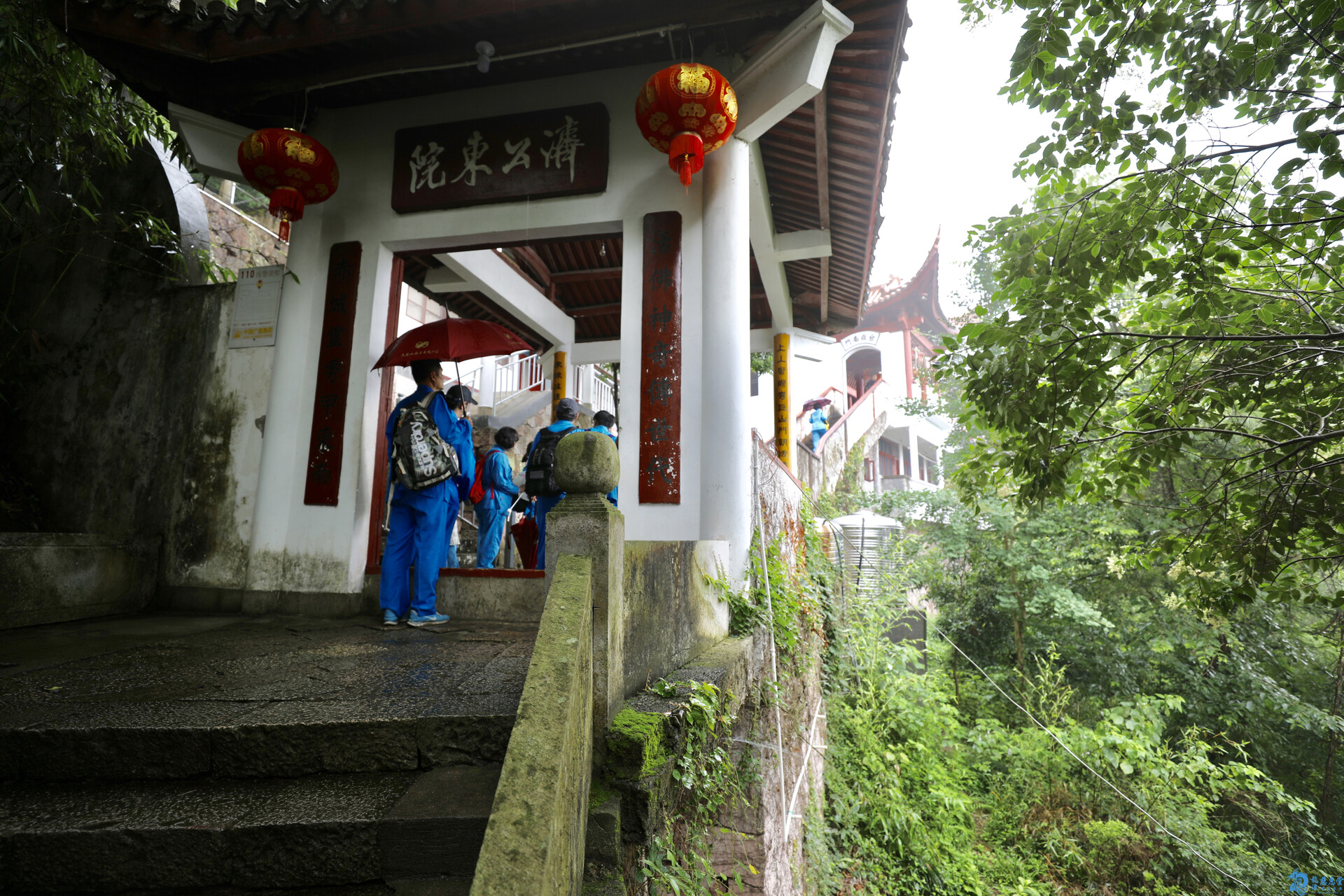 古色古香的迴廊