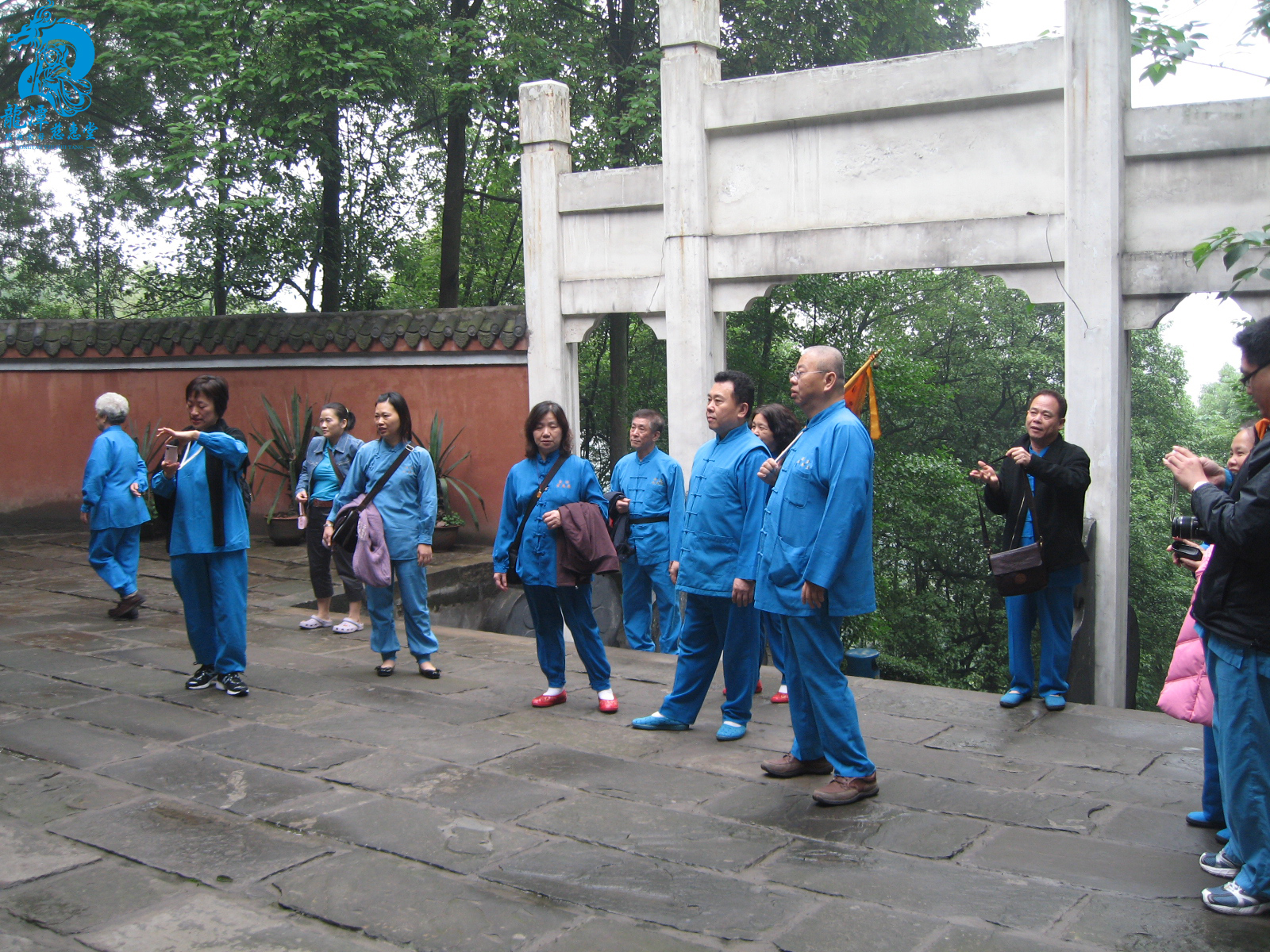 藍衣飄飄，哪吒廟前好熱鬧！道友們來啦！